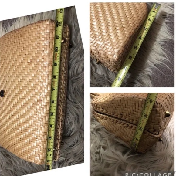 Vintage Vanessa Woven Straw Bag - Picture 11 of 15